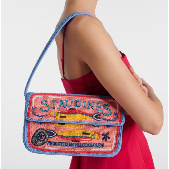 Staud Tommy Beaded "Staudines" Bag - Picture 3 of 4